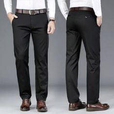 Mormark Elegantné pánske nohavice s gumou | STRETCHIES M 