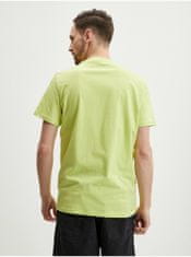 Guess Svetlo zelené pánske tričko Guess Aidy S