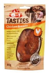 8in1 Pochúťka Tasties Chicken Breasts 85g