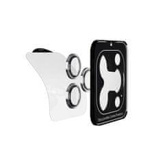 EPICO Hliníkové ochranné sklo na šošovky fotoaparátu pre iPhone 14 Pro / 14 Pro Max (6,1") 69312151300012 - vesmírne čierná