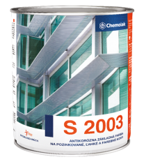 Chemolak S 2003 - Základná syntetická farba na ľahké kovy - 4,5 L 0606