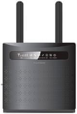 Thomson 4G LTE router TH4G 300/ Wi-Fi štandard 802.11 b/g/n/ 300 Mbit/s/ 2,4GHz/ 4x LAN (1x WAN)/ USB/ SIM slot/ čierny
