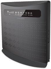 Thomson 4G LTE router TH4G 300/ Wi-Fi štandard 802.11 b/g/n/ 300 Mbit/s/ 2,4GHz/ 4x LAN (1x WAN)/ USB/ SIM slot/ čierny