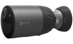 EZVIZ IP kamera BC1C 2K+/ Bullet/ Wi-Fi/ 4Mpix/ krytie IP66/ objektív 2,8mm/ H.265/ IR prísvit až 10m/ sivá