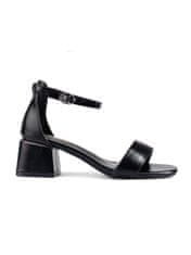 Vinceza Dámske sandále 93535 + Nadkolienky Gatta Calzino Strech, čierne, 38