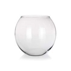 Simax Váza sklenená GLOBE pr. 21,5 cm, súprava 3 ks
