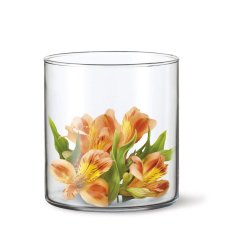 Simax Váza sklenená DRUM I 17 X 12 cm, súprava 6 ks