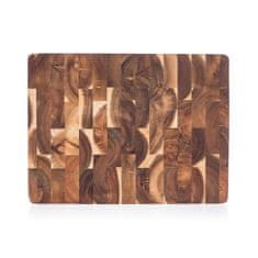 Banquet lopárik krájacie drevené BRILLANTE Acacia 40 x 30 x 3,3 cm, súprava 2 ks