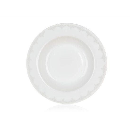 Banquet Tanier porcelánový hlboký BAROCCO 21,6 cm, súprava 6 ks