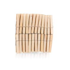 BRILANZ Sada drevených kolíčkov na bielizeň ECONOMY, 24 ks, súprava 18 ks