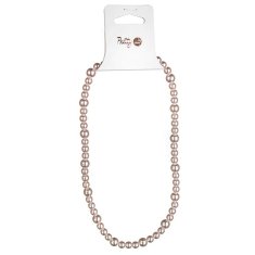Pretty up  Náramok a náhrdelník 50 cm, ružové guličky, súprava 6 ks