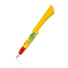 Apetit Nôž praktický Yellow 23 cm, súprava 10 ks
