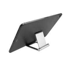 FIXED Držiak na mobil Frame Tab na stůl pro mobilní telefony a tablety - stříbrný