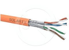 Solarix Inštalačný kábel Solarix CAT7 SSTP LSOH Cca-s1,d1,a1 1000 MHz 500m/cievka SXKD-7-SSTP-LSOH