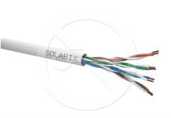 Solarix Inštalačný kábel Solarix licna CAT5E UTP PVC sivý 305m/box SXKL-5E-UTP-PVC-GY