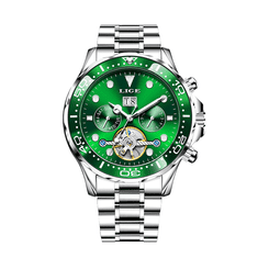 Lige Pánske hodinky luxusné automatické 8928-4+ darček ZADARMO