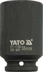 YATO Nadstavec 3/4" rázový šesťhranný hlboký 38 mm CrMo