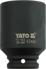 YATO Nadstavec 3/4" rázový šesťhranný hlboký 43 mm CrMo
