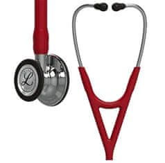 Littmann Cardiology IV Mirror-Finis, Stetoskop kardiologický, bordový 6170