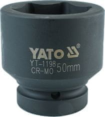 YATO Nadstavec 1" rázový šesťhranný 50 mm CrMo