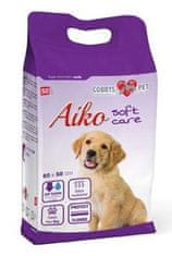 Podložka absorb. pre psov Aiko Soft Care 60x58cm 50ks