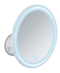 Wenko Nástenné zväčšovacie kozmetické zrkadlo s LED podsvietením Isola