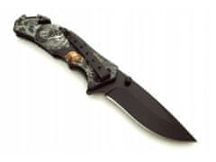 Kandar Turistický zatvárací nôž s motívom, 20 cm T-283