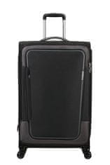 American Tourister Látkový cestovný kufor Pulsonic EXP XL 113/122 l černá
