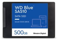 WD SSD BLUE SA510 500GB / S500G3B0A / SATA III / Interné 2,5" / 7mm