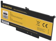 PATONA batéria pre ntb DELL LATITUDE E7280 / E7480 5800mAh Li-Pol 7,6 V F3YGT