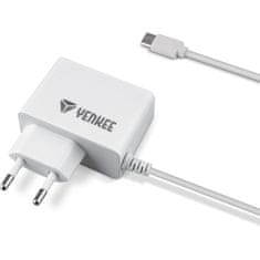 Yenkee USB kábel YAC 2017WH Micro USB Nabíječka 2A