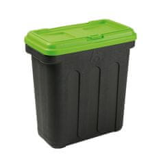 Maelson Box na granuly pre 20 kg krmiva - čierno-zelený - 54 x 31 x 58 cm