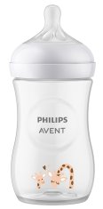 Philips Avent Fľaša Natural Response 260 ml, 1m+, žirafa