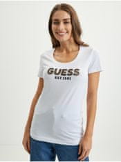 Guess Biele dámske tričko Guess M