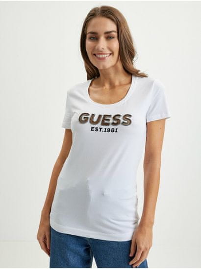 Guess Biele dámske tričko Guess