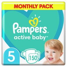 shumee Sada plen Pampers Active Baby MTH Box 5 (11-16 kg); 150