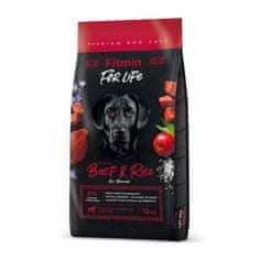 shumee Fitmin dog For Life Beef & Rice 12kg