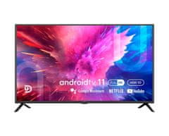 shumee 40" TV UD 40F5210 Full HD, D-LED, Android 11, DVB-T2 HEVC