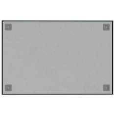 Vidaxl Nástenná magnetická tabuľa čierna 60x40 cm tvrdené sklo