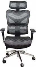 Mercury kancelárská stolička ARIES JNS-701, čierna W-11