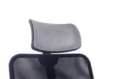 Mercury kancelárská stolička PREZMA BLACK GREY čierna/sivá
