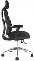 Mercury kancelárská stolička SPINE čierna s PDH