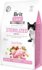 shumee Brit Care Cat GF Sterilized Sensitive 2kg
