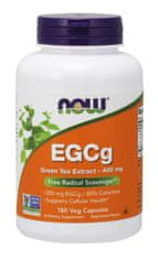 NOW Foods Extrakt zeleného čaju s EGCg, 400 mg, 180 rastlinných kapsúl