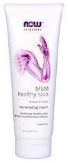 NOW Foods MSM (Methylsulfonylmetán) Healthy Skin Liposome krém, 237 ml.