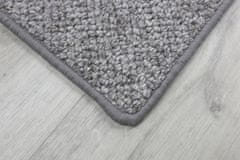 Vopi Kusový koberec Wellington sivý štvorcový 60x60