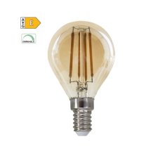 Diolamp LED Filament Mini Globe žiarovka číra P45 5W/230V/E14/2700K/680Lm/360°/Dim