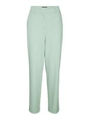 Vero Moda Dámske nohavice VMZELDA Straight Fit 10261257 Mist Green (Veľkosť 44/34)