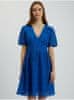 Modré dámské šaty 38