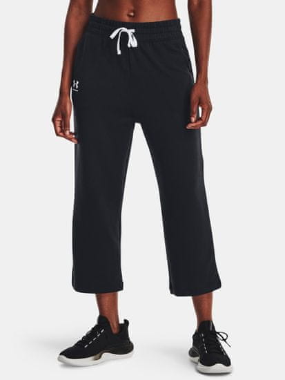 Under Armour Tepláky UA Rival Terry Flare Crop-BLK